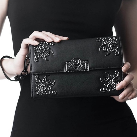 Killstar Handbags - Killstar Moonlight Clutch NWOT